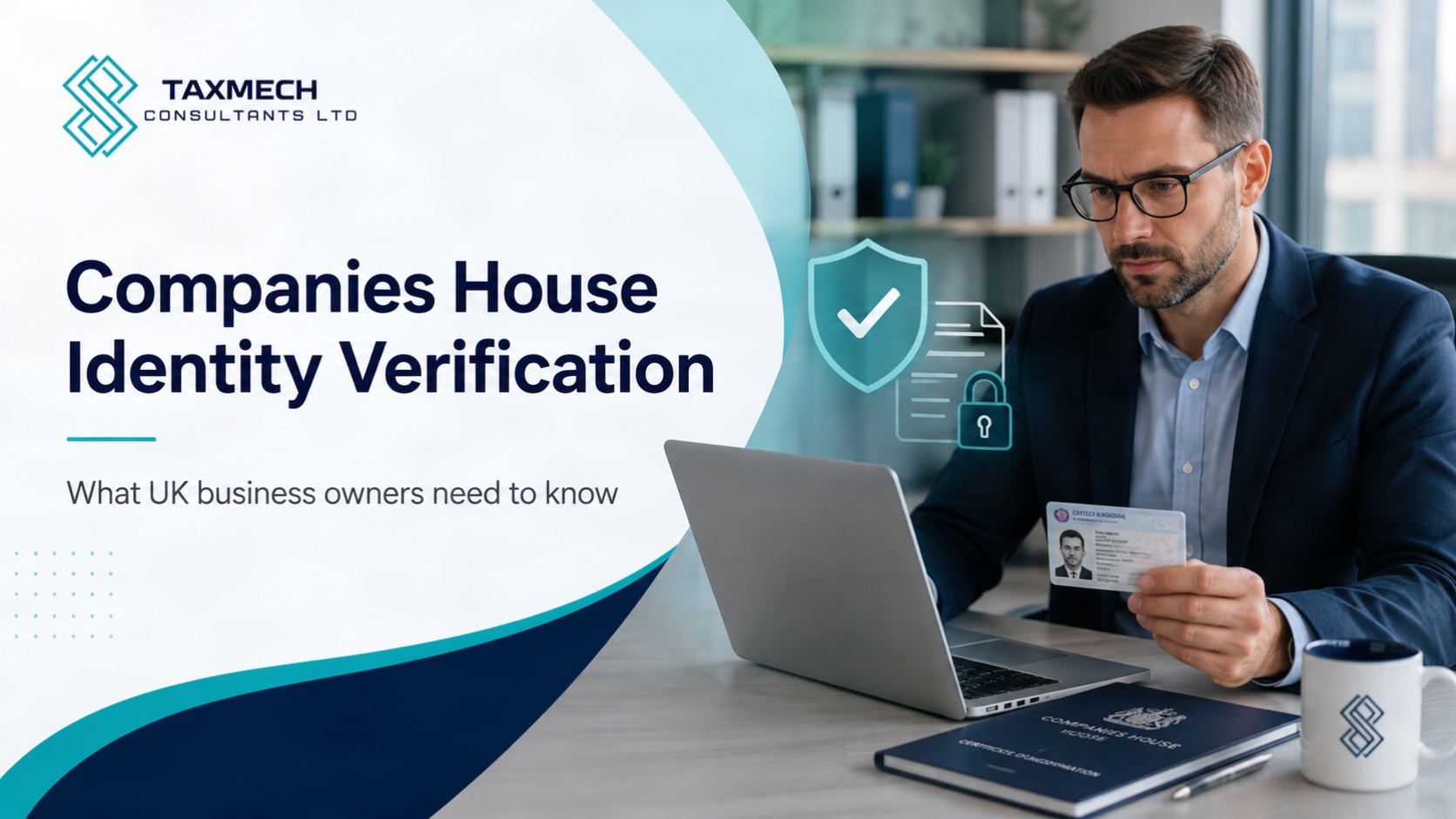 UK company director completing Companies House identity verification